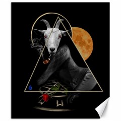 Spiritual Goat Canvas 20  X 24   by Valentinaart