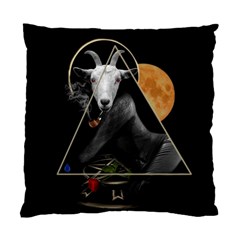 Spiritual Goat Standard Cushion Case (two Sides) by Valentinaart