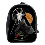 Spiritual goat School Bag (Large) Front