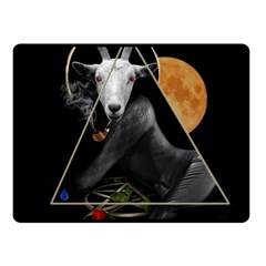 Spiritual Goat Fleece Blanket (small) by Valentinaart