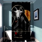 Spiritual goat Shower Curtain 36  x 72  (Stall)  Curtain(36 X72 ) - 33.26 x66.24  Curtain(36 X72 )