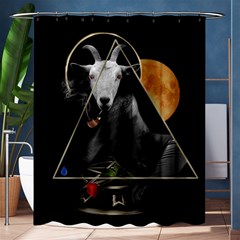 Spiritual Goat Shower Curtain 60  X 72  (medium)  by Valentinaart