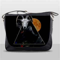 Spiritual Goat Messenger Bags by Valentinaart