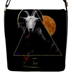 Spiritual Goat Flap Messenger Bag (s) by Valentinaart