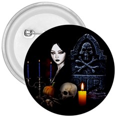 Vampires Night  3  Buttons by Valentinaart