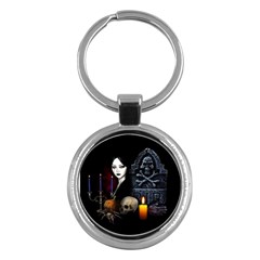 Vampires Night  Key Chains (round)  by Valentinaart