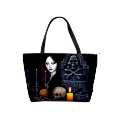 Vampires Night  Shoulder Handbags by Valentinaart