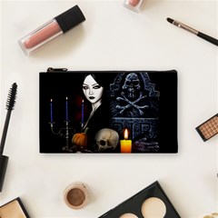 Vampires Night  Cosmetic Bag (small)  by Valentinaart