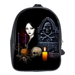 Vampires Night  School Bag (large) by Valentinaart