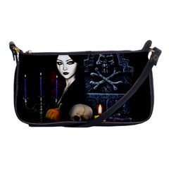 Vampires Night  Shoulder Clutch Bags by Valentinaart