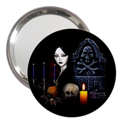 Vampires Night  3  Handbag Mirrors by Valentinaart