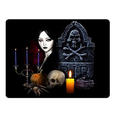 Vampires Night  Double Sided Fleece Blanket (small)  by Valentinaart