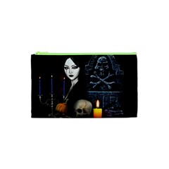 Vampires Night  Cosmetic Bag (xs) by Valentinaart