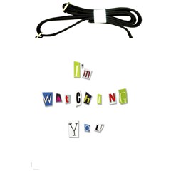 I Am Watching You Shoulder Sling Bags by Valentinaart