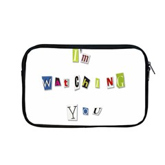 I Am Watching You Apple Macbook Pro 13  Zipper Case by Valentinaart