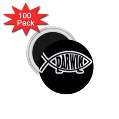 Darwin fish 1.75  Magnets (100 pack) 