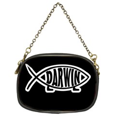 Darwin fish Chain Purses (Two Sides) 