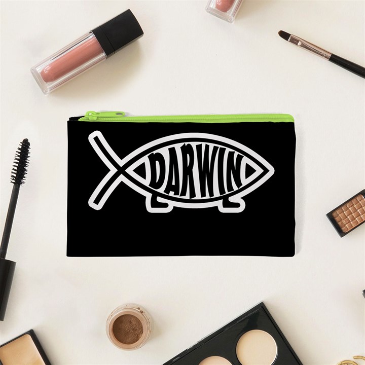 Darwin fish Cosmetic Bag (XS)