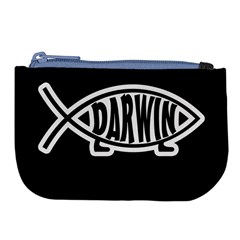 Darwin fish Large Coin Purse