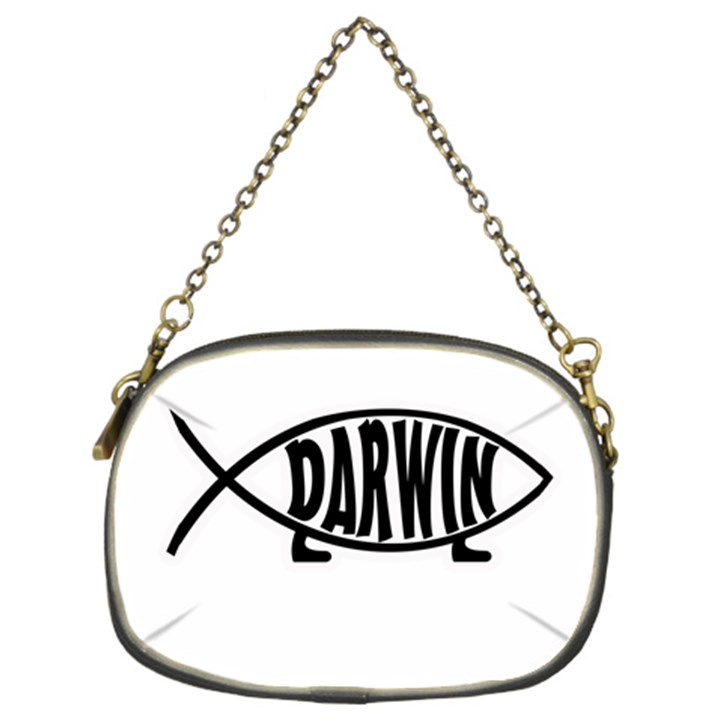 Darwin fish Chain Purses (Two Sides) 