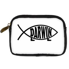 Darwin Fish Digital Camera Cases by Valentinaart