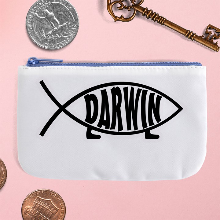 Darwin fish Large Coin Purse