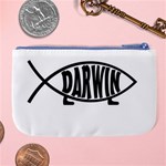 Darwin fish Large Coin Purse Back