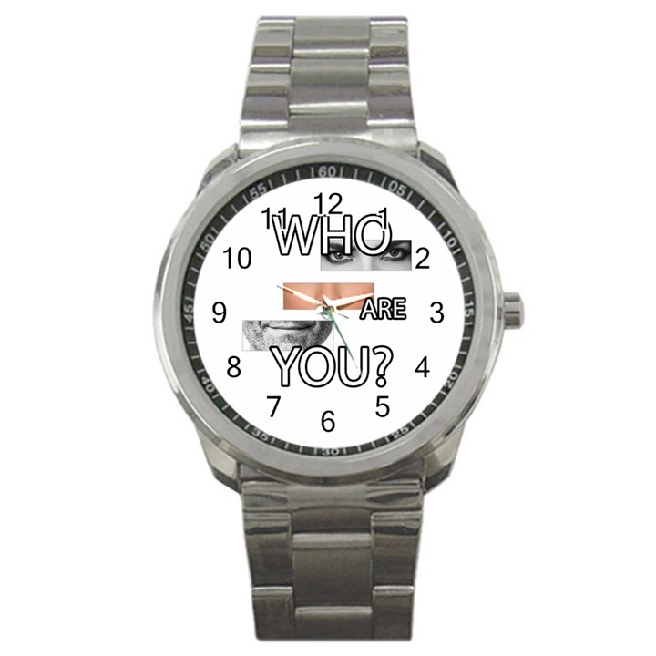 Who are you Sport Metal Watch