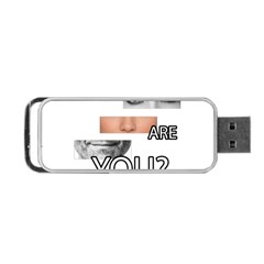 Who Are You Portable Usb Flash (two Sides) by Valentinaart