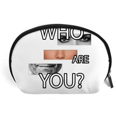 Who Are You Accessory Pouches (large)  by Valentinaart