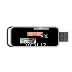 Who Are You Portable Usb Flash (one Side) by Valentinaart