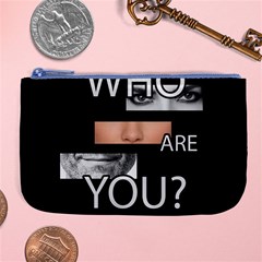 Who Are You Large Coin Purse by Valentinaart