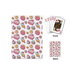 Sweet Pattern Playing Cards (mini)  by Valentinaart