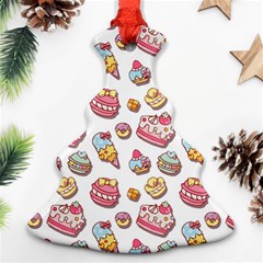 Sweet Pattern Ornament (christmas Tree)  by Valentinaart