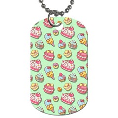 Sweet Pattern Dog Tag (two Sides) by Valentinaart