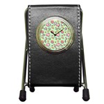 Sweet pattern Pen Holder Desk Clocks Front