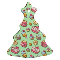 Sweet Pattern Ornament (christmas Tree)  by Valentinaart