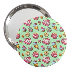 Sweet Pattern 3  Handbag Mirrors by Valentinaart