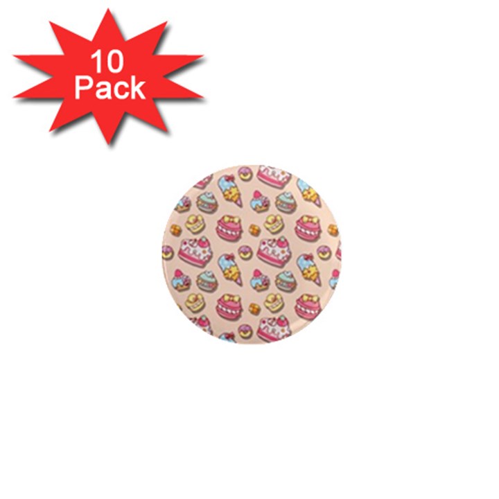 Sweet pattern 1  Mini Magnet (10 pack) 