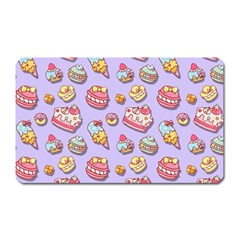 Sweet Pattern Magnet (rectangular) by Valentinaart