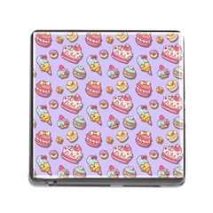 Sweet Pattern Memory Card Reader (square) by Valentinaart