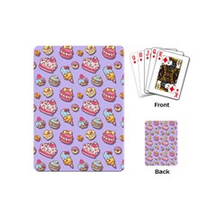 Sweet Pattern Playing Cards (mini)  by Valentinaart