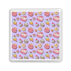 Sweet Pattern Memory Card Reader (square)  by Valentinaart