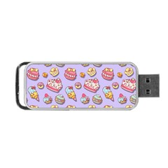 Sweet Pattern Portable Usb Flash (one Side) by Valentinaart