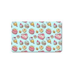 Sweet Pattern Magnet (name Card) by Valentinaart