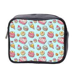 Sweet Pattern Mini Toiletries Bag 2-side by Valentinaart