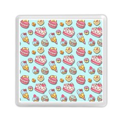 Sweet Pattern Memory Card Reader (square)  by Valentinaart