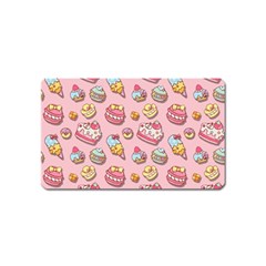 Sweet Pattern Magnet (name Card) by Valentinaart