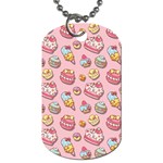 Sweet pattern Dog Tag (Two Sides) Front