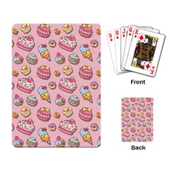 Sweet Pattern Playing Card by Valentinaart